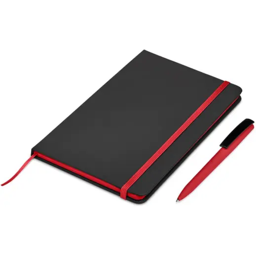 Altitude Johnson Notebook & Pen Set New Red